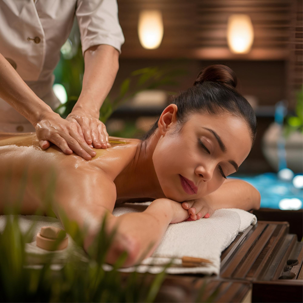 At-home wellness session